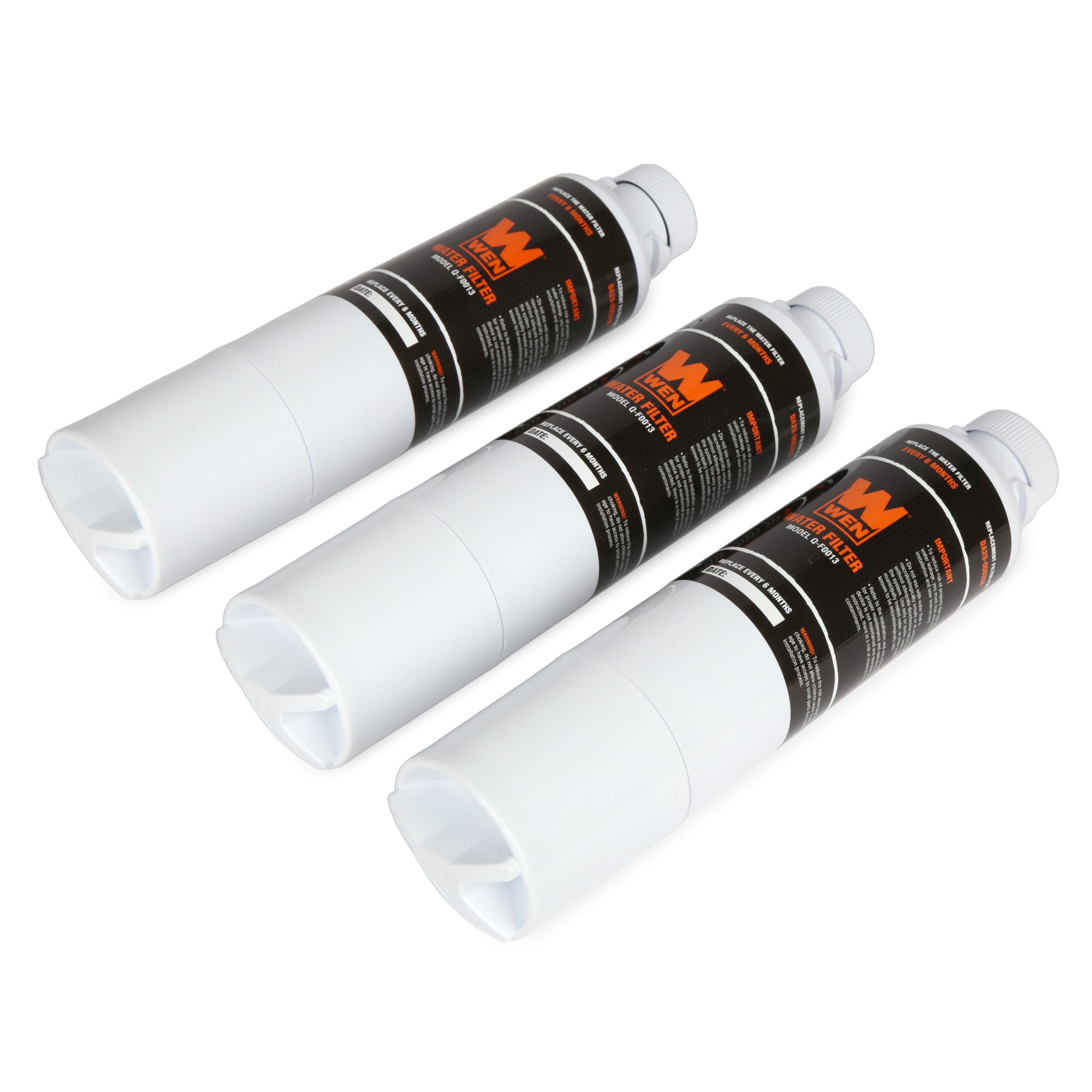 WEN Q-F0013 Replacement Refrigerator Water Filter, 3 Pack (OEM part number DA29-00020A/B)